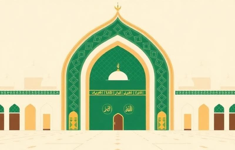 Entering Masjid al-Haram