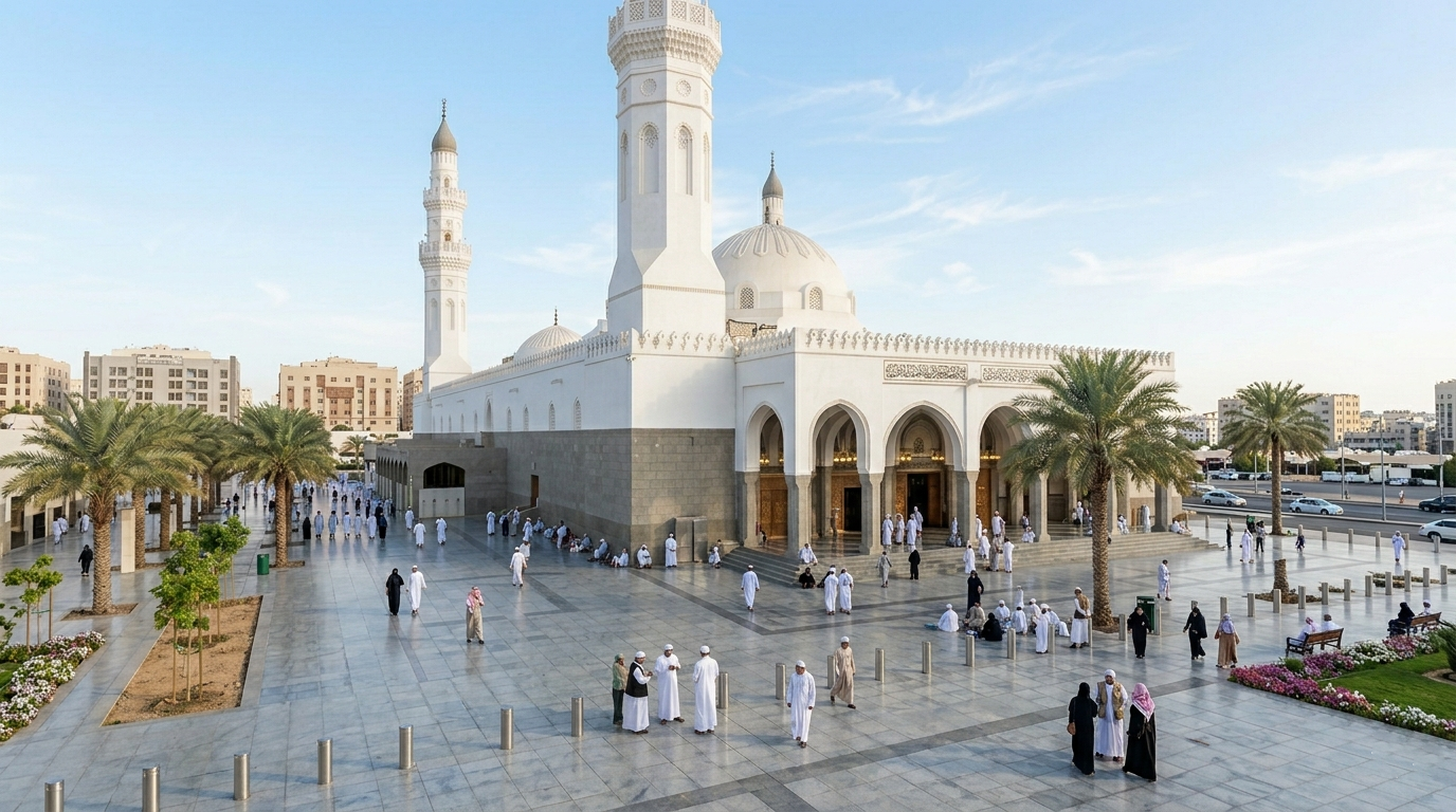 Step-by-step ghusl preparation